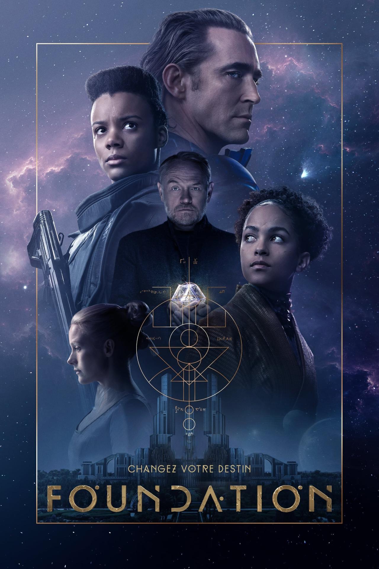 Affiche de la série Foundation poster