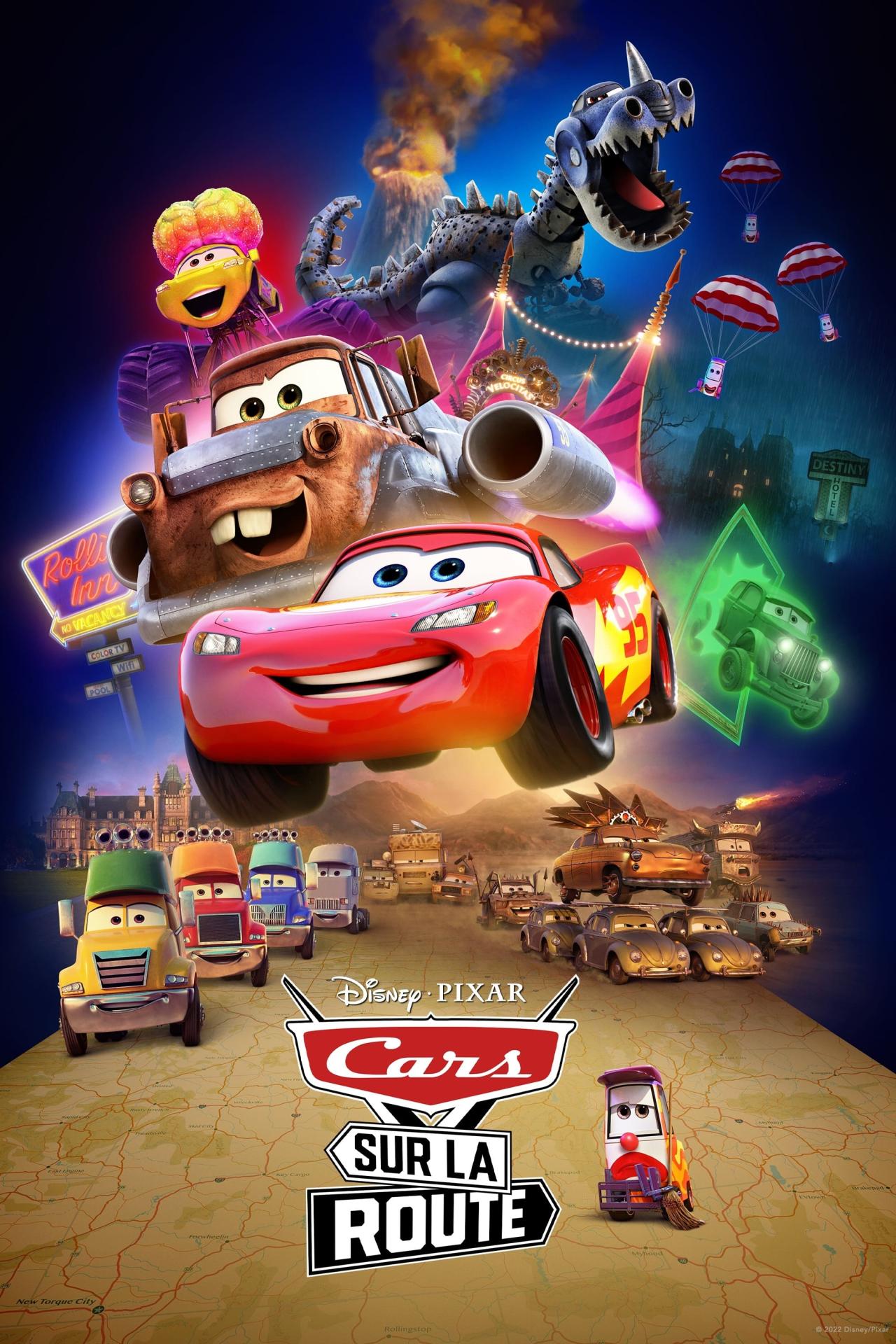 Les saisons de Cars : Sur la route sont-elles disponibles sur Netflix ou autre ?
