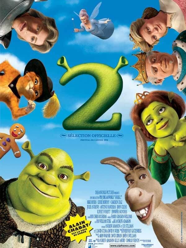 Shrek 2 est-il disponible sur Netflix ou autre ?