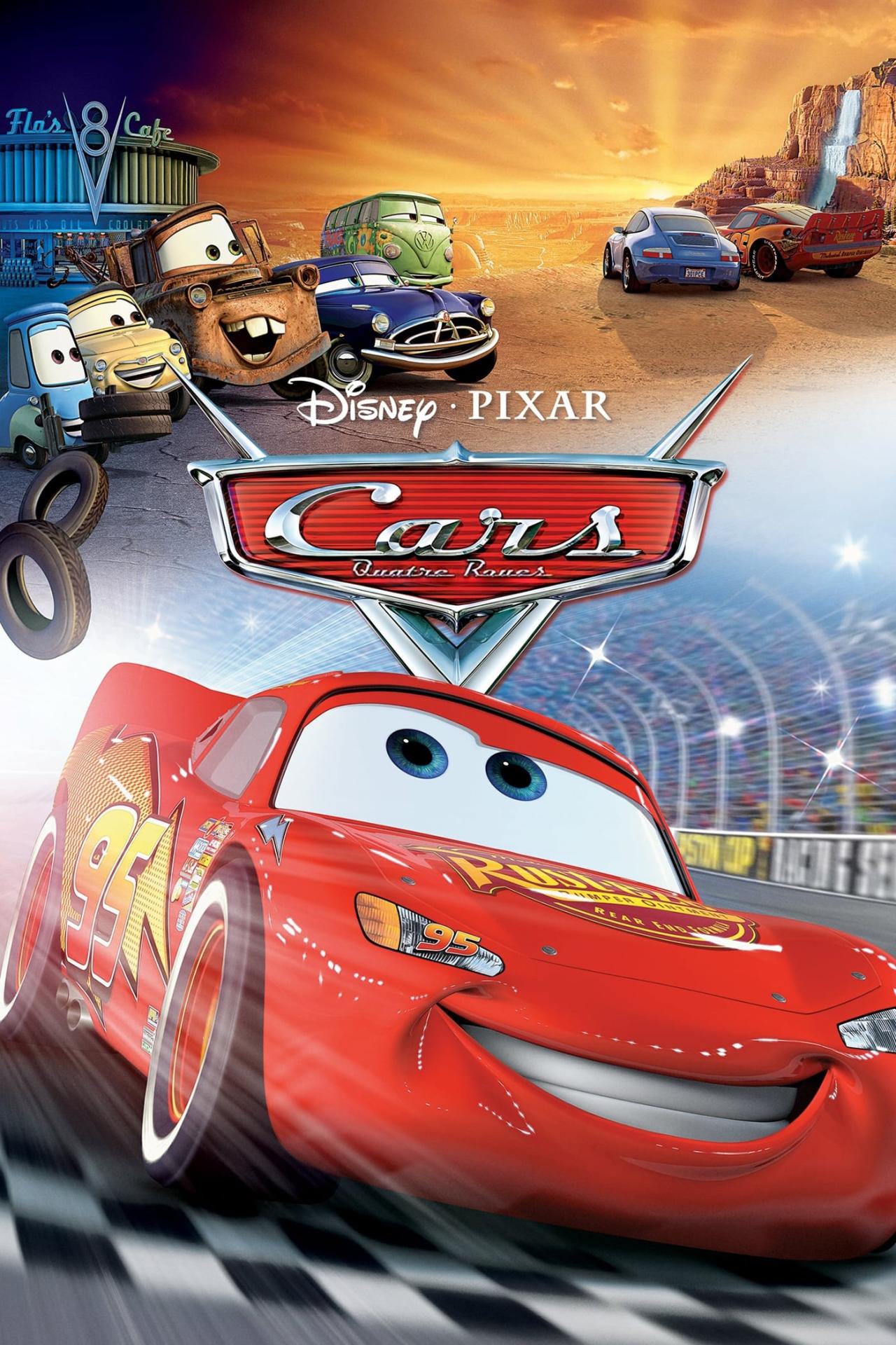 Affiche du film Cars : Quatre roues poster