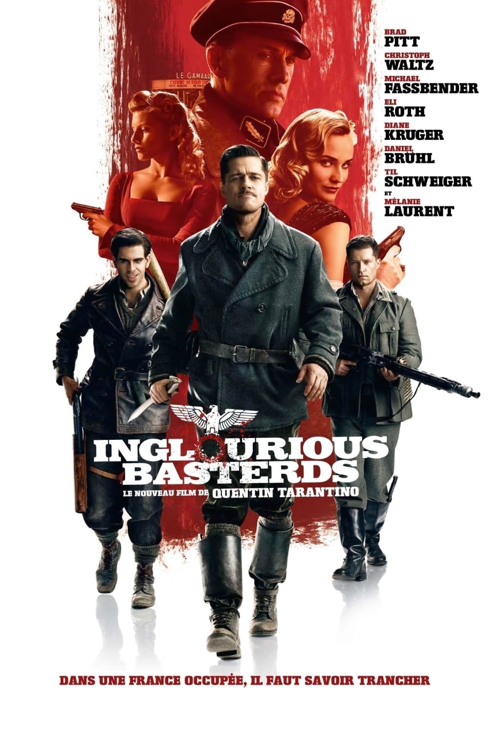 Affiche du film Inglourious Basterds poster