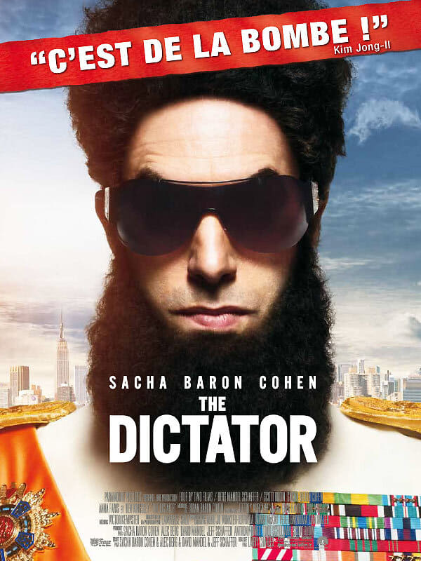The Dictator est-il disponible sur Netflix ou autre ?