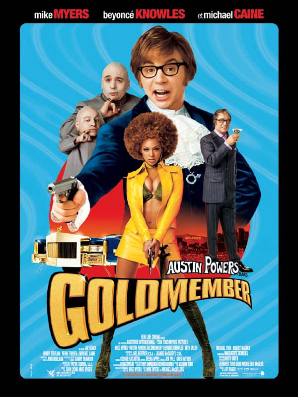 Austin Powers dans Goldmember est-il disponible sur Netflix ou autre ?
