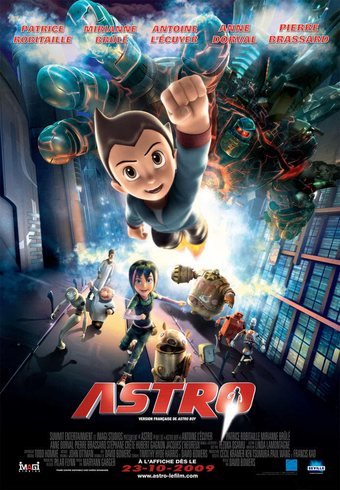 Astro Boy est-il disponible sur Netflix ou autre ?