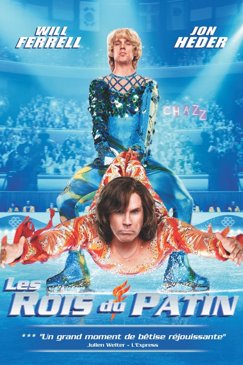 Affiche du film Les Rois du patin poster