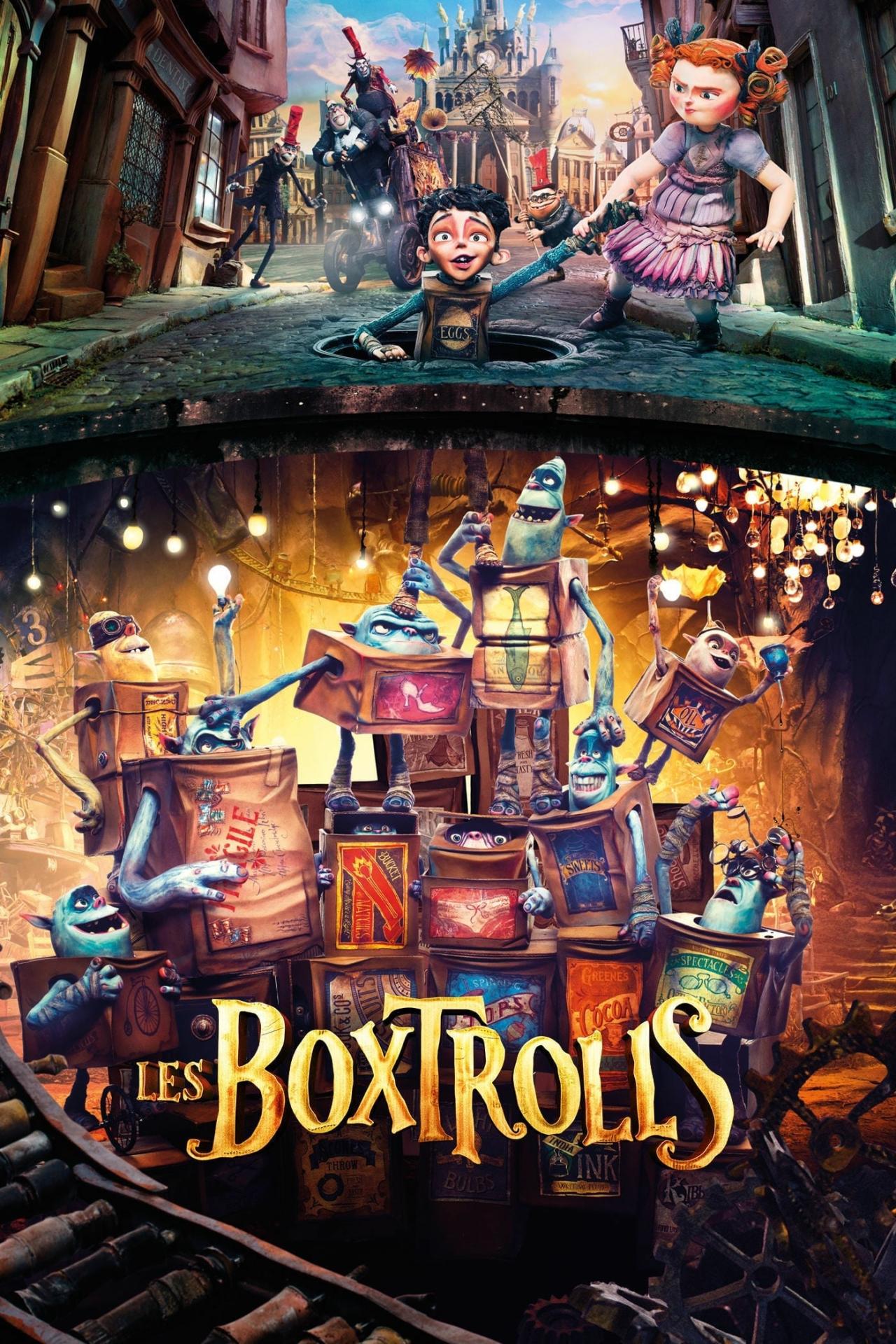 Affiche du film Les Boxtrolls poster