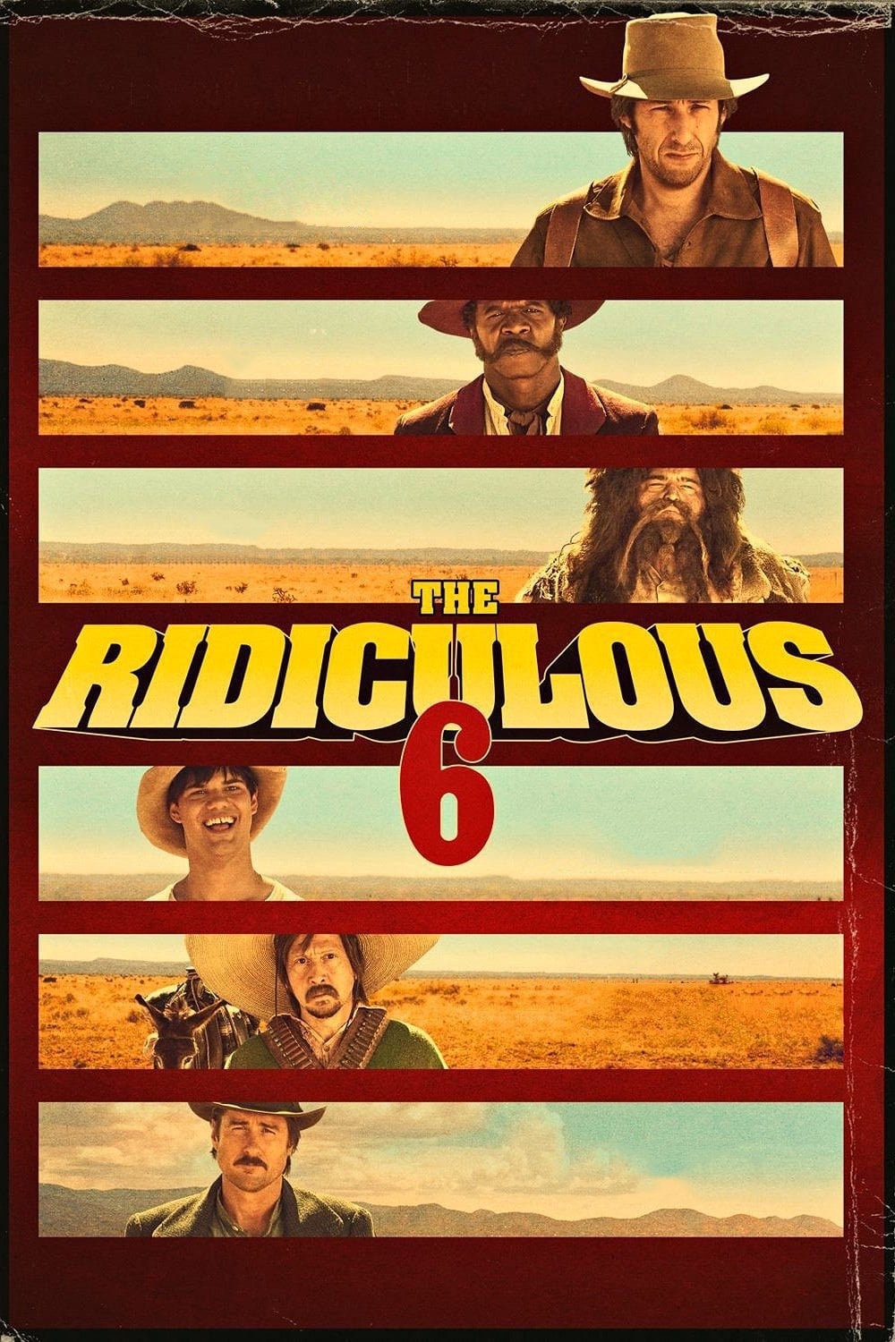 The Ridiculous 6 est-il disponible sur Netflix ou autre ?