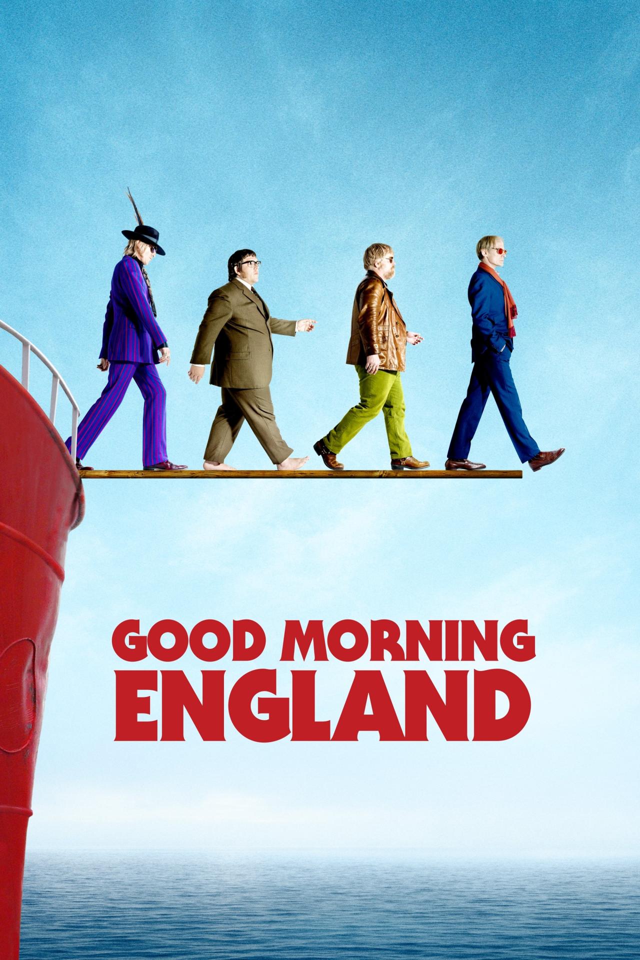 Good Morning England est-il disponible sur Netflix ou autre ?