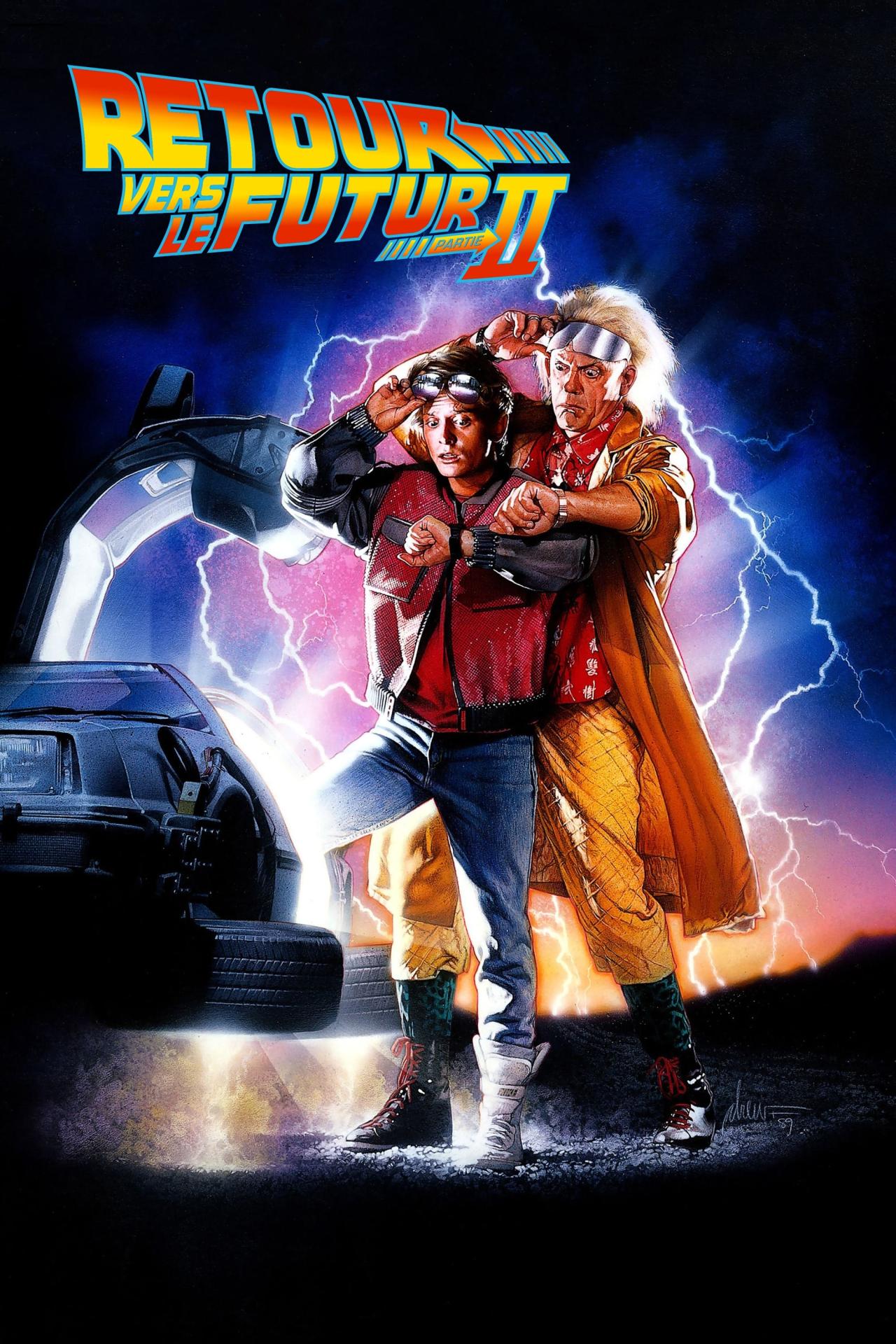 Affiche du film Retour vers le futur II poster
