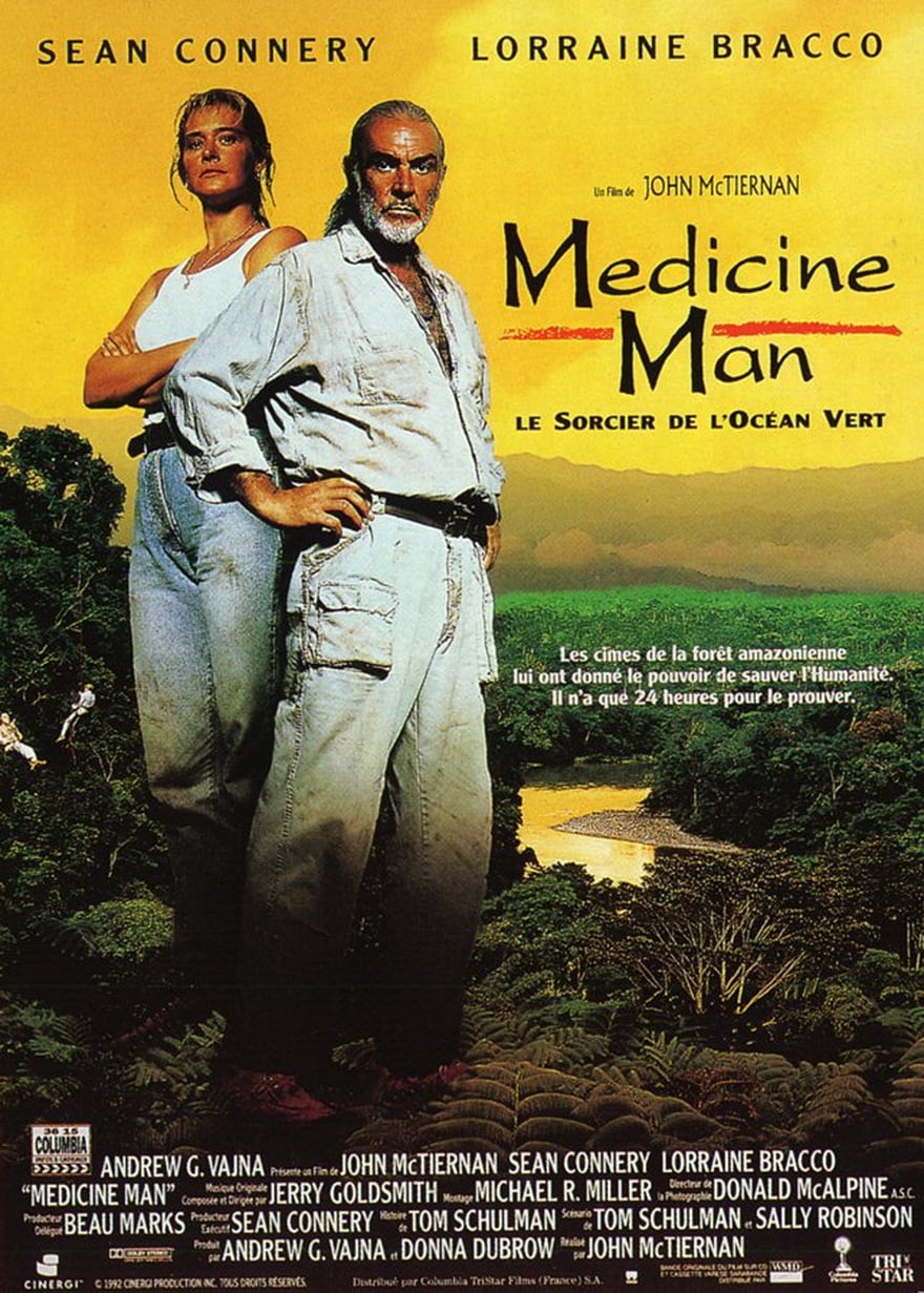 Affiche du film Medicine Man : Le Sorcier de l'Océan Vert poster