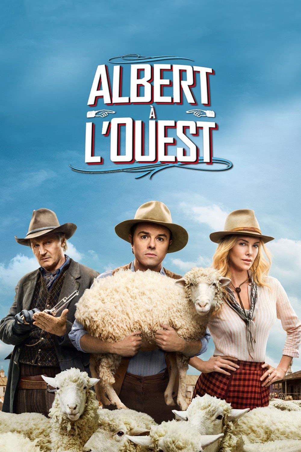 Affiche du film Albert à l'Ouest poster