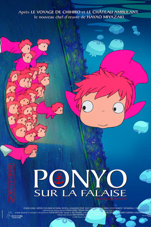 Affiche du film Ponyo sur la falaise poster
