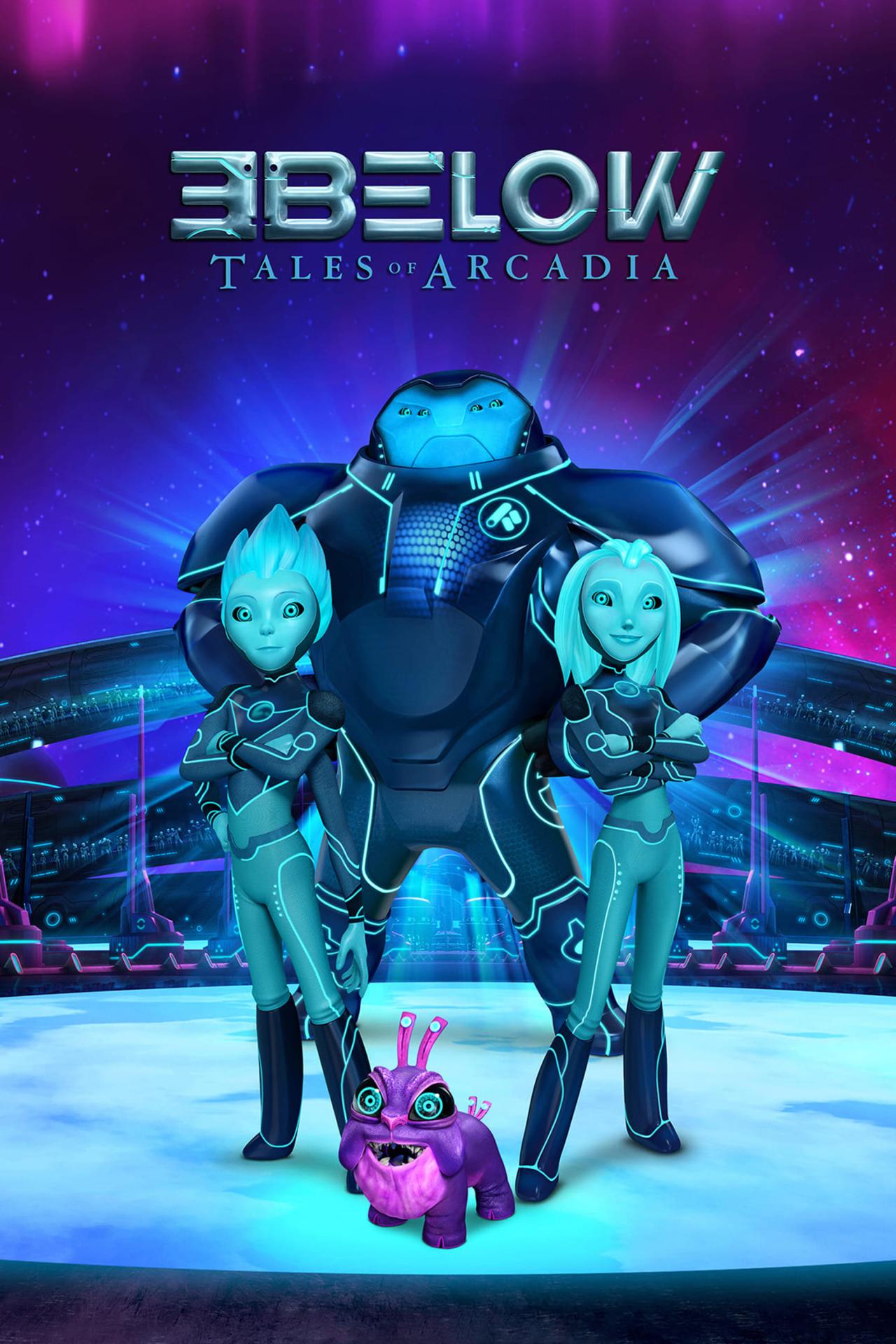 Affiche de la série Le trio venu d'ailleurs : Les Contes d'Arcadia poster