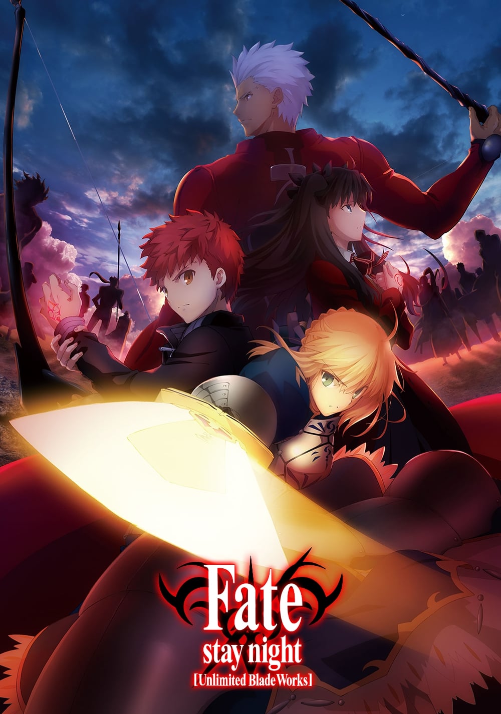 Affiche de la série Fate Stay Night : Unlimited Blade Works poster