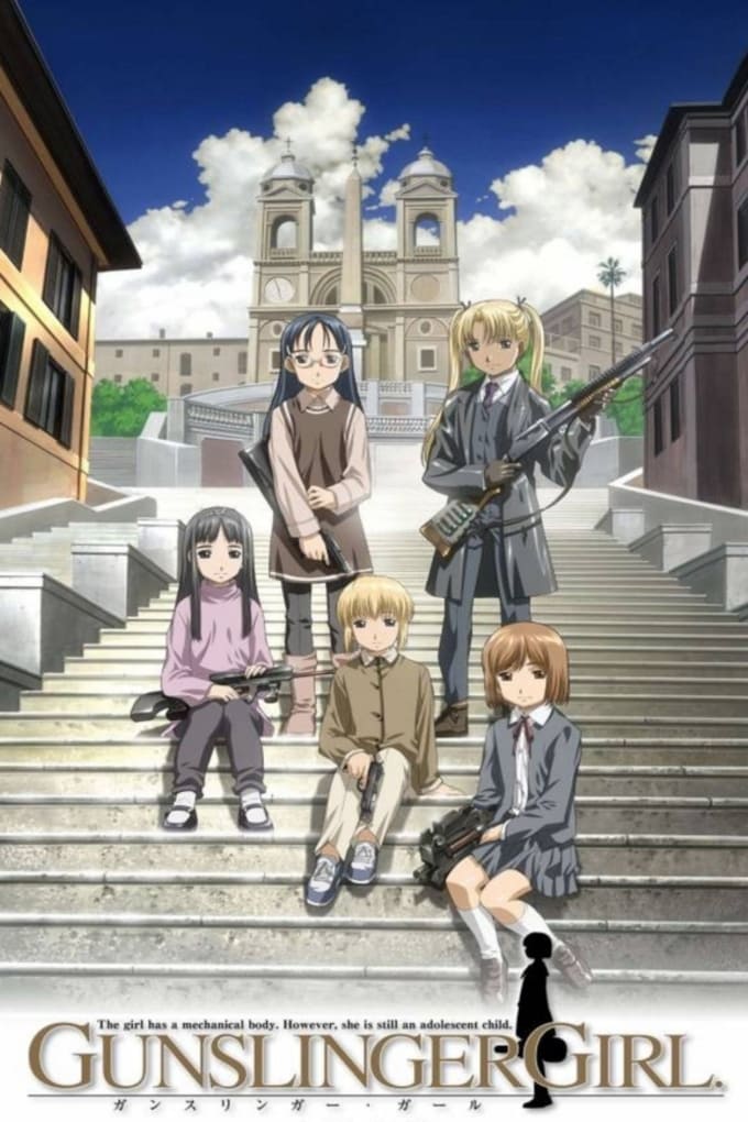 Les saisons de Gunslinger Girl sont-elles disponibles sur Netflix ou autre ?