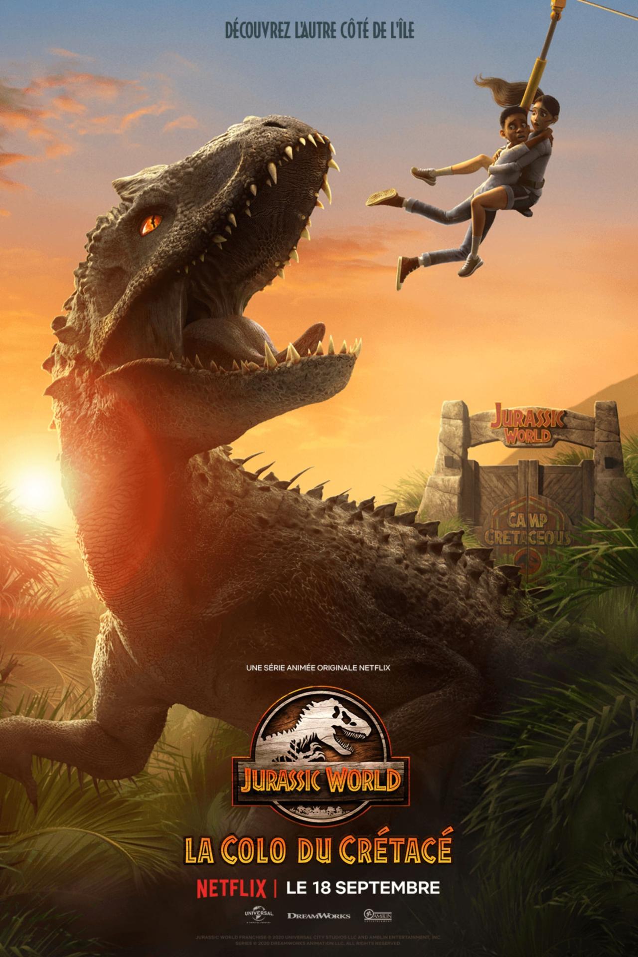 Les saisons de Jurassic World : La Colo du Crétacé sont-elles disponibles sur Netflix ou autre ?
