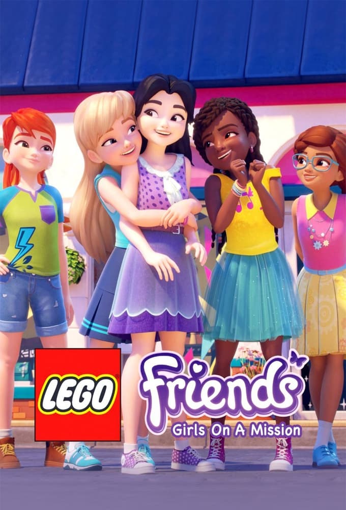 Affiche de la série Lego Friends : cinq filles en mission poster