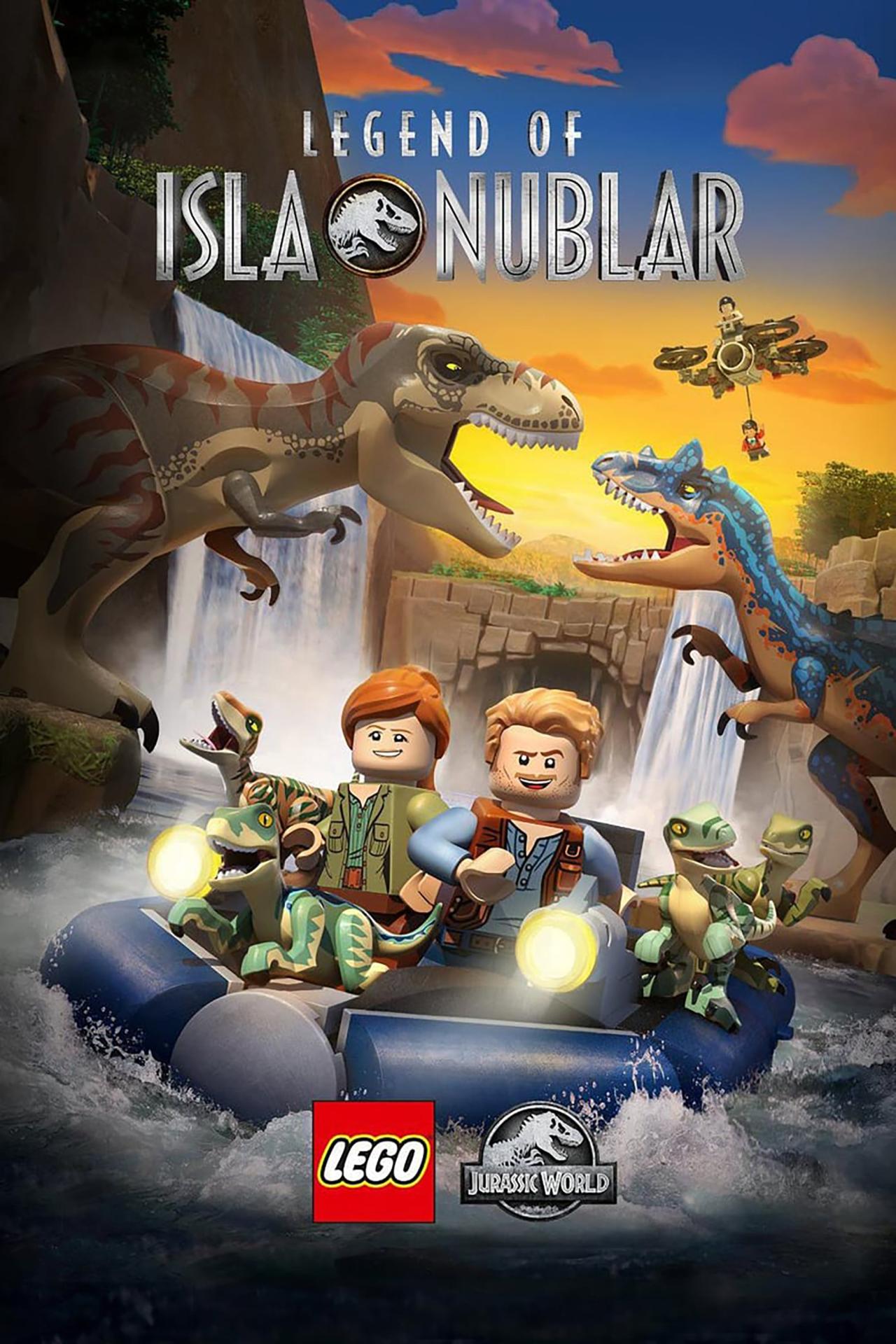 Affiche de la série LEGO Jurassic World : La légende d'Isla Nublar poster
