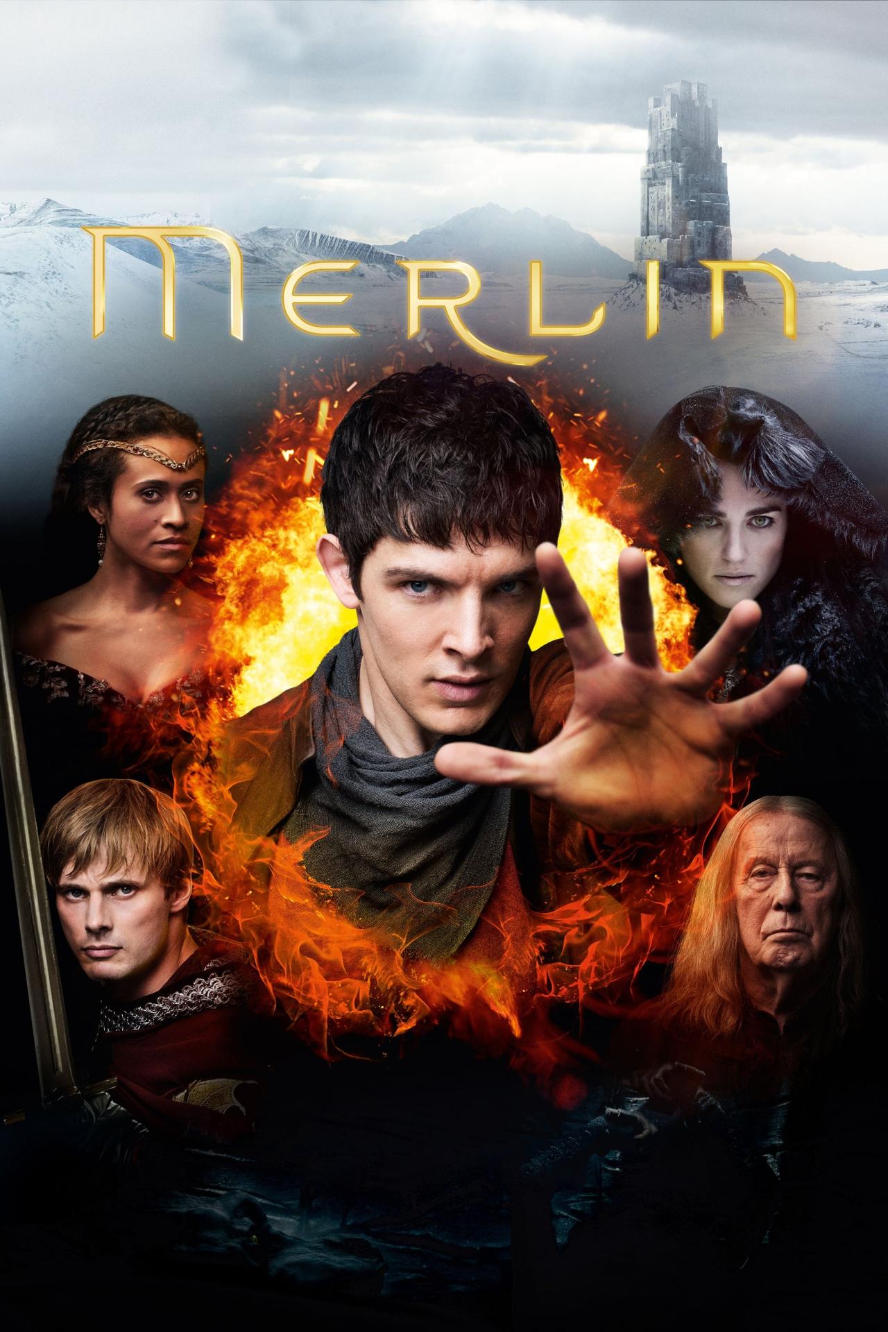 Les saisons de Merlin sont-elles disponibles sur Netflix ou autre ?