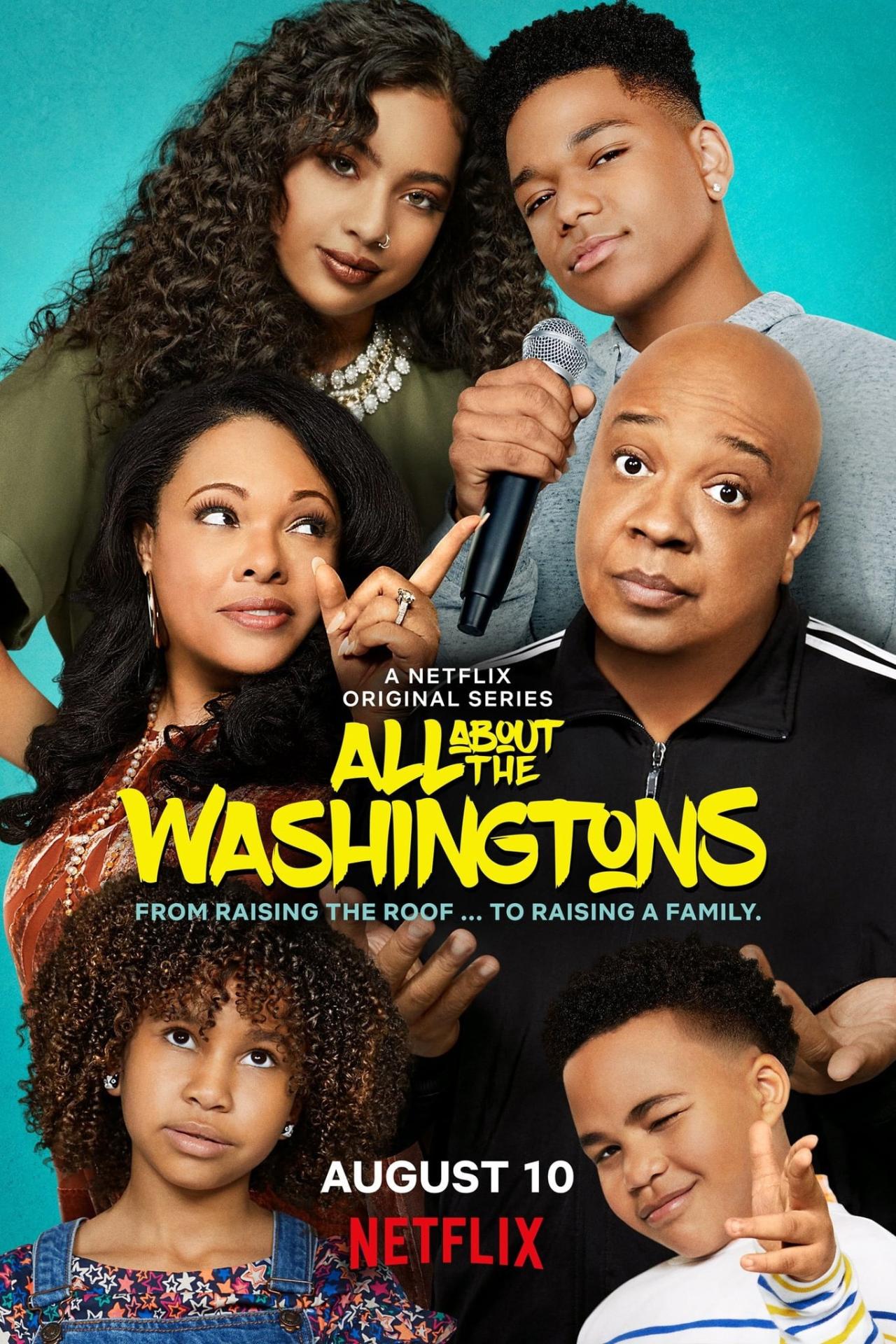 Affiche de la série All About the Washingtons poster