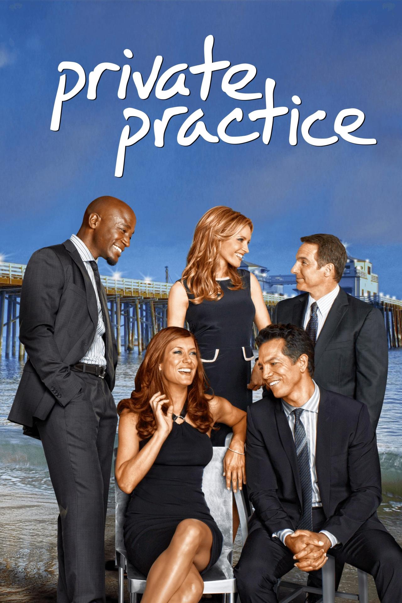 Les saisons de Private Practice sont-elles disponibles sur Netflix ou autre ?