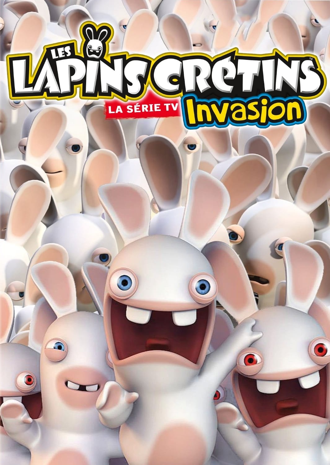 Affiche de la série Les Lapins Crétins : Invasion poster