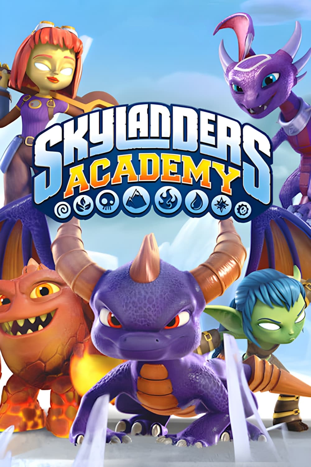 Affiche de la série Skylanders Academy poster