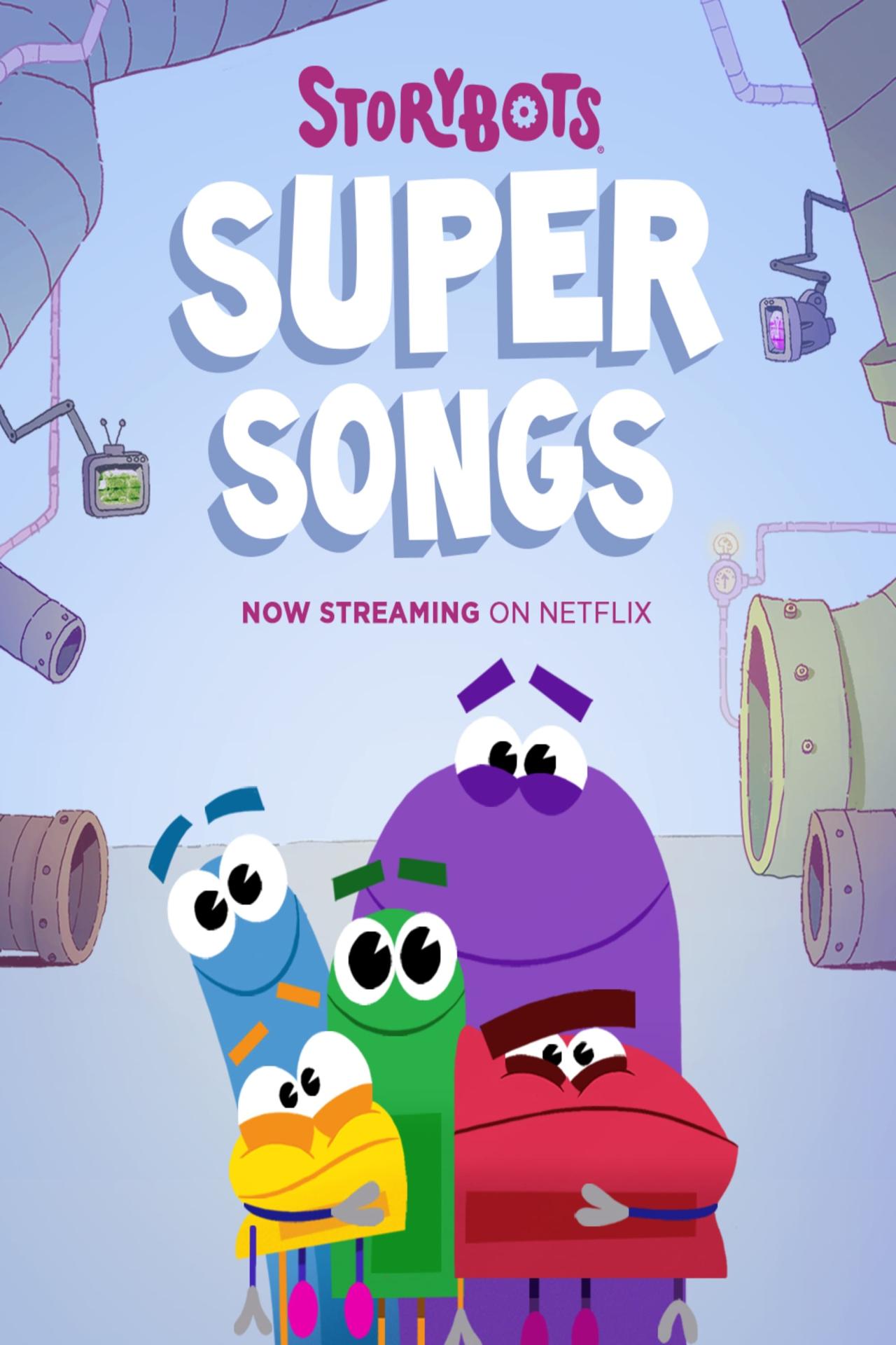 Les saisons de StoryBots Super Songs sont-elles disponibles sur Netflix ou autre ?