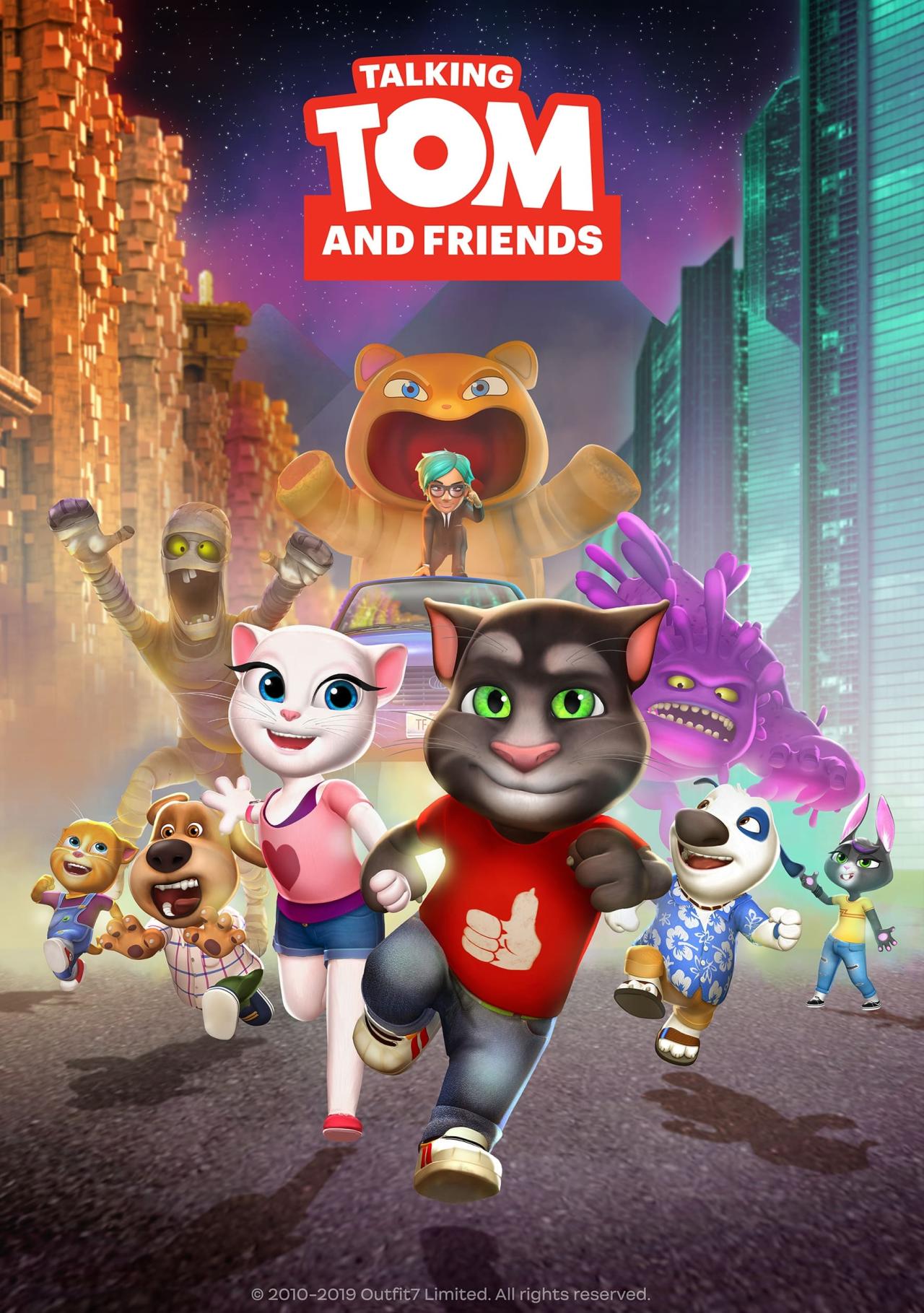 Les saisons de Talking Tom and Friends sont-elles disponibles sur Netflix ou autre ?