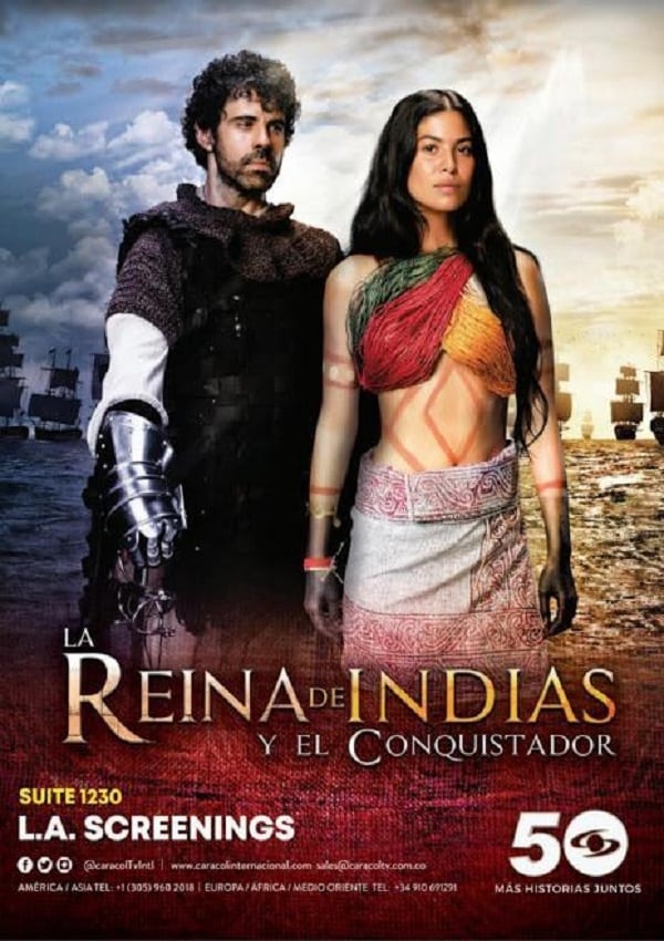 Affiche de la série La Reina de Las Indias y el Conquistador poster