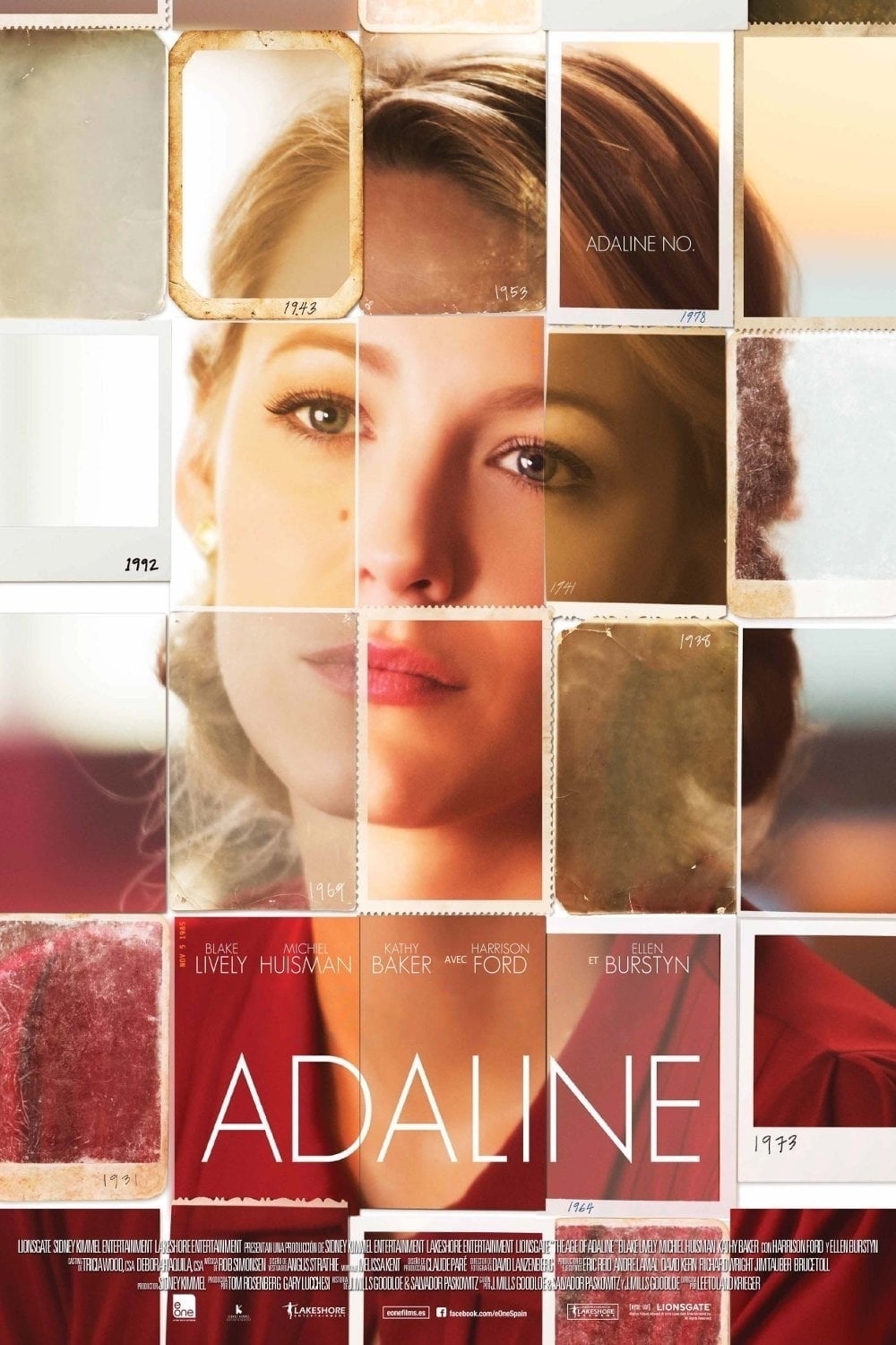 Affiche du film Adaline poster