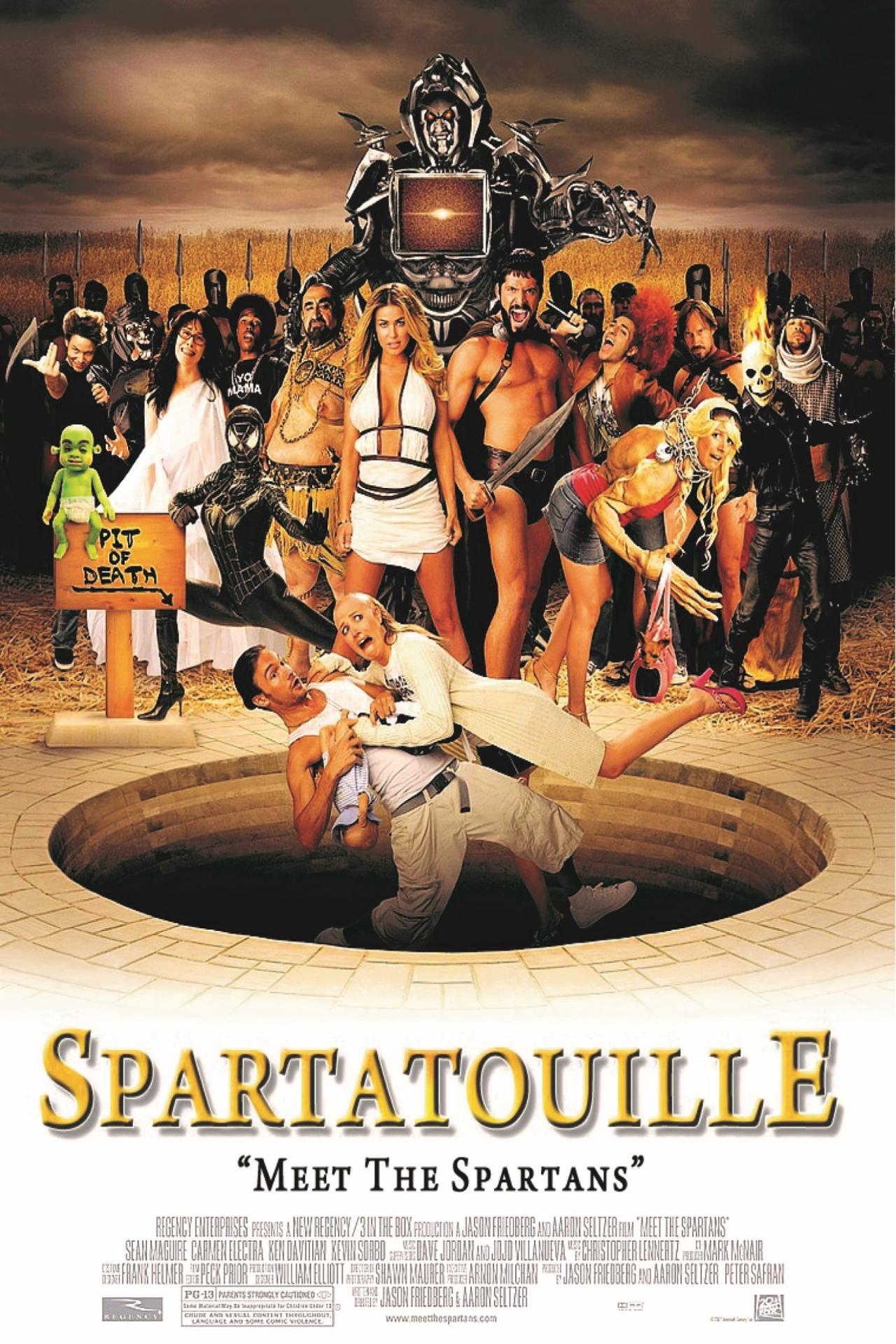 Affiche du film Spartatouille poster