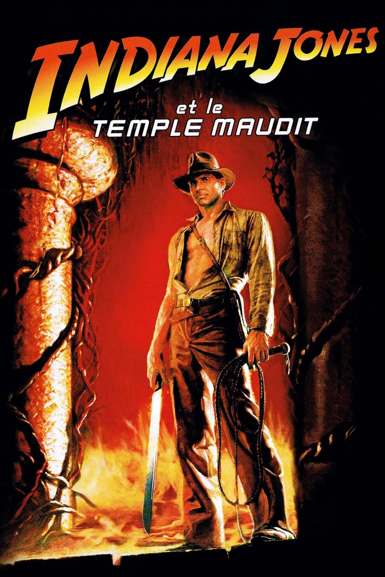 Affiche du film Indiana Jones et le Temple maudit poster