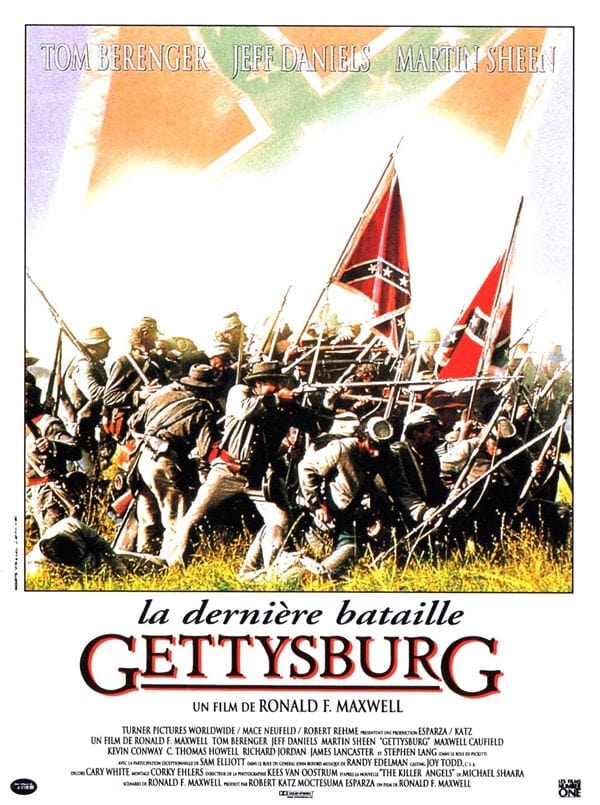 Gettysburg est-il disponible sur Netflix ou autre ?