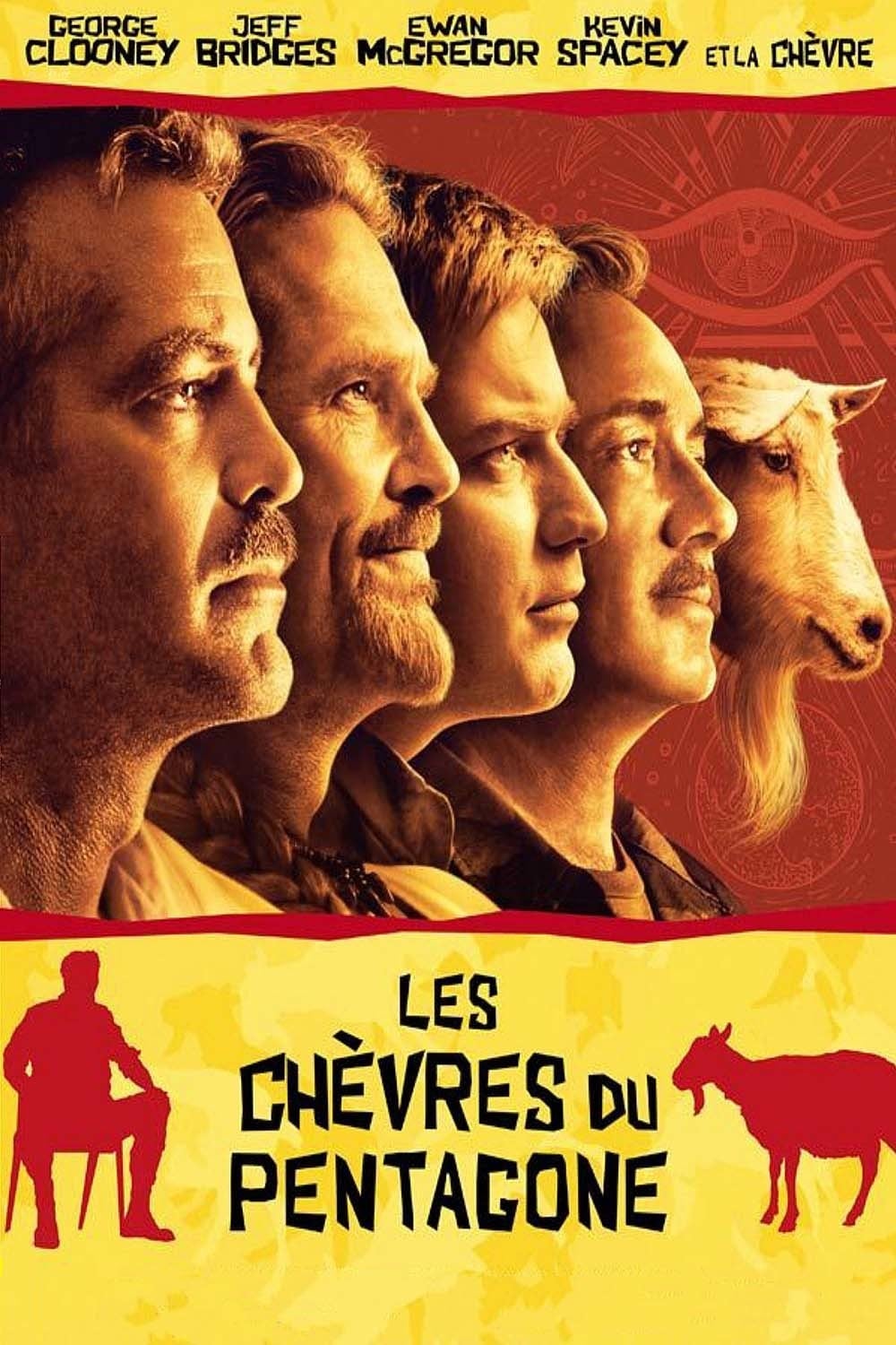 Affiche du film Les Chèvres du Pentagone poster
