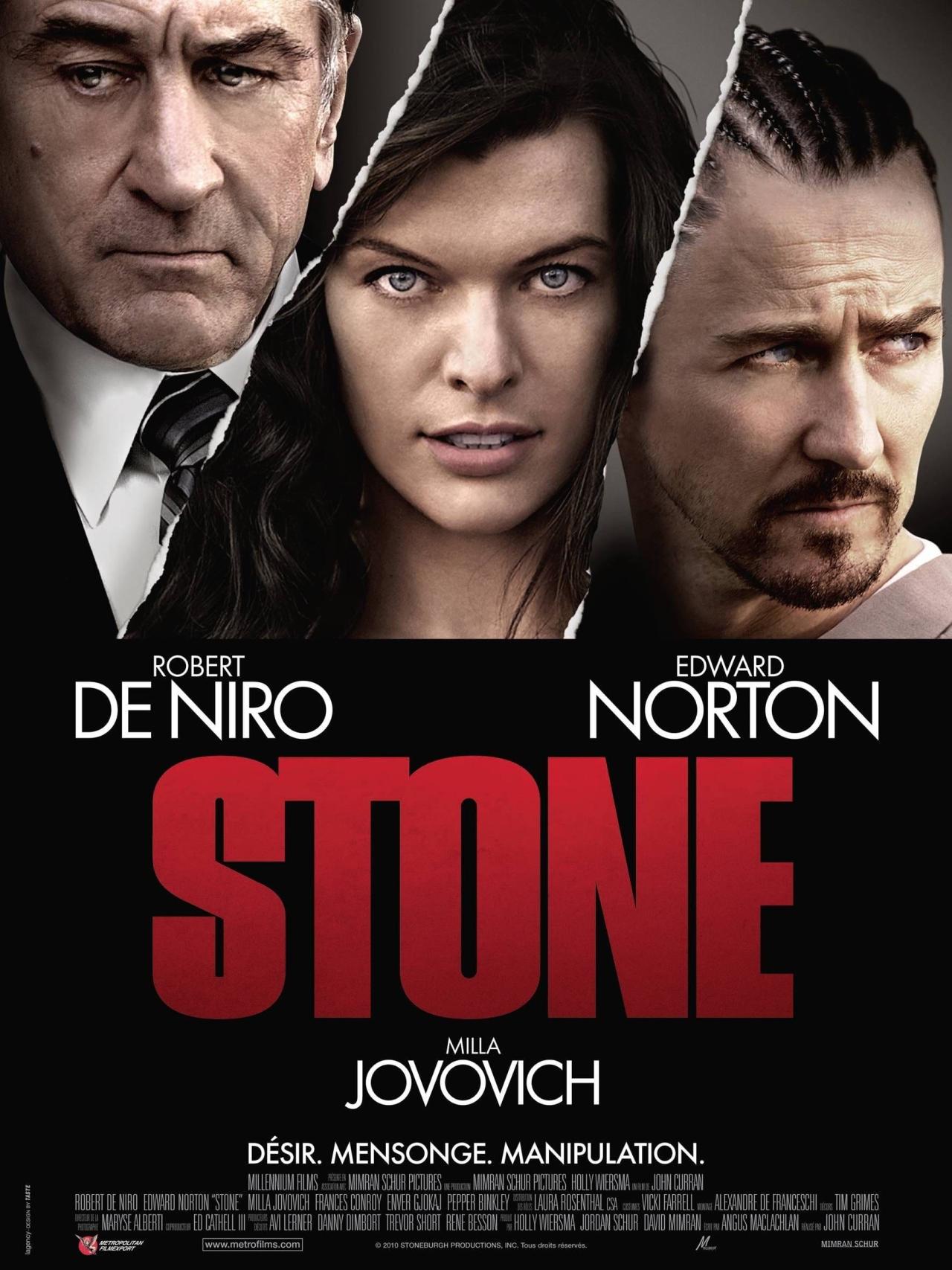 Stone est-il disponible sur Netflix ou autre ?