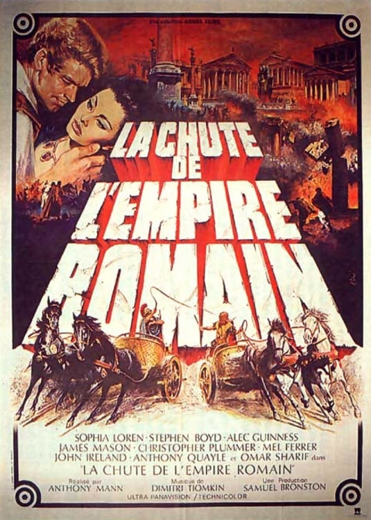 La Chute de l'Empire romain est-il disponible sur Netflix ou autre ?