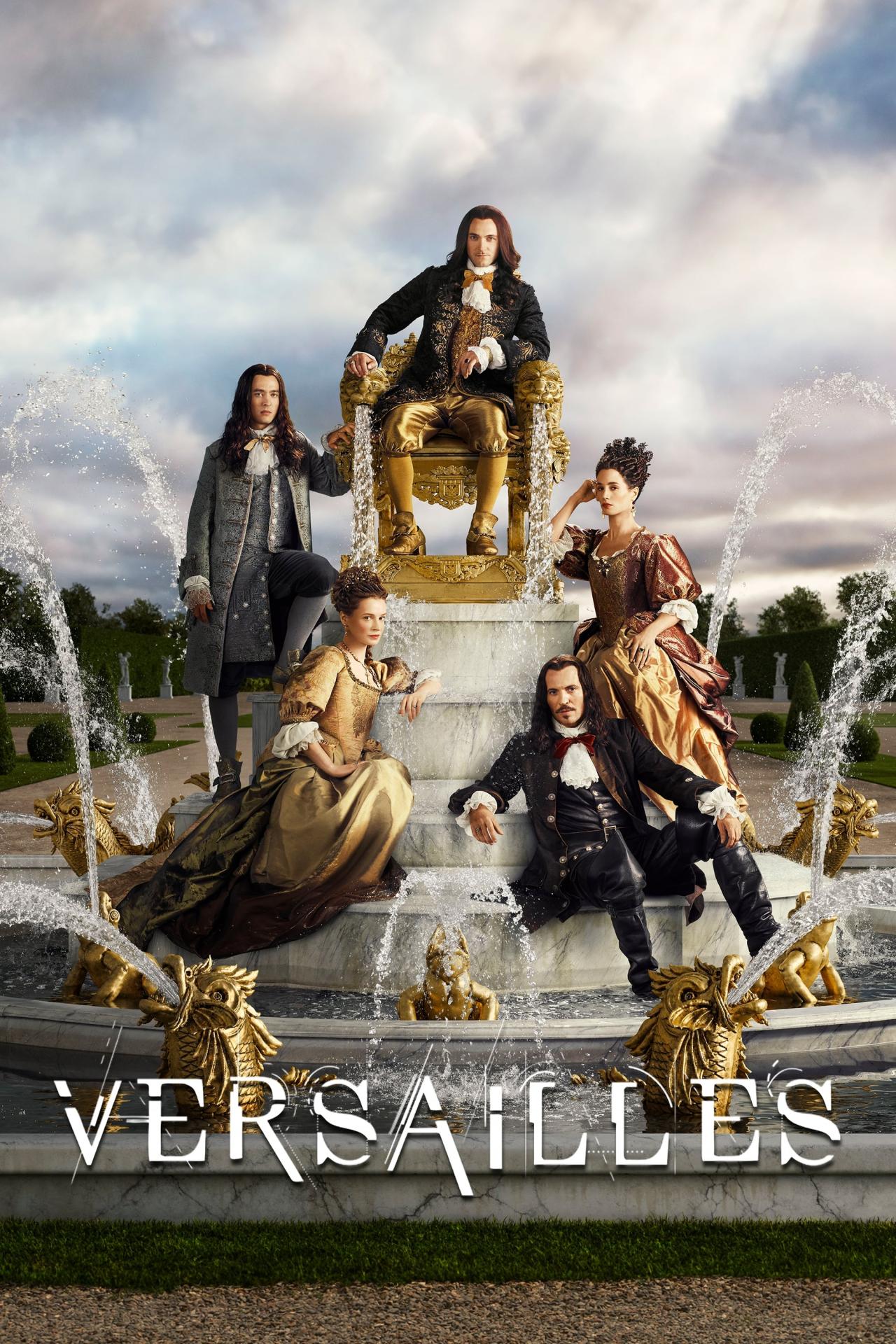 Les saisons de Versailles sont-elles disponibles sur Netflix ou autre ?
