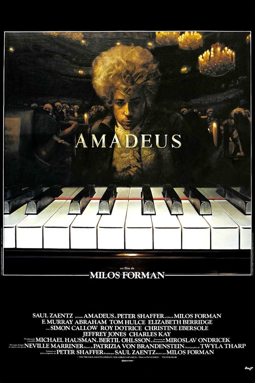 Affiche du film Amadeus poster