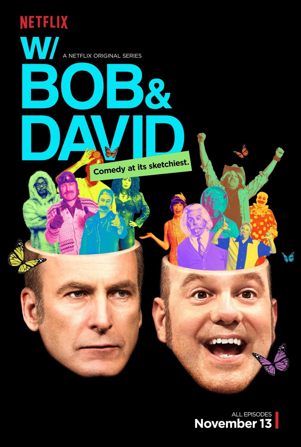 Les saisons de W/ Bob & David sont-elles disponibles sur Netflix ou autre ?