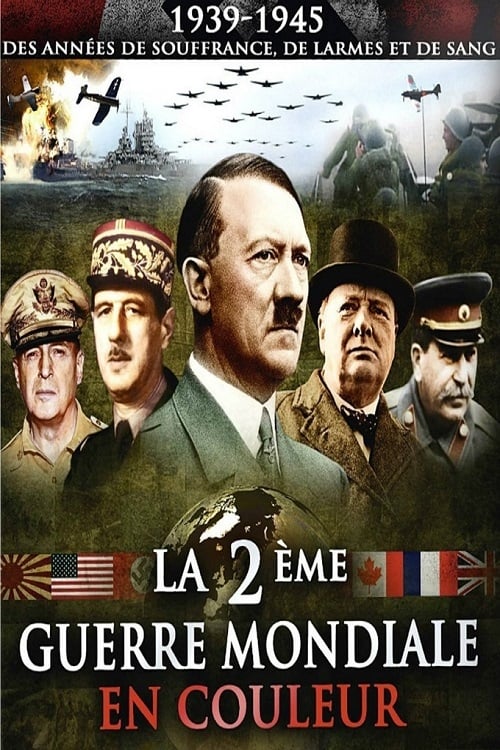Les saisons de La 2ème Guerre mondiale en couleur sont-elles disponibles sur Netflix ou autre ?