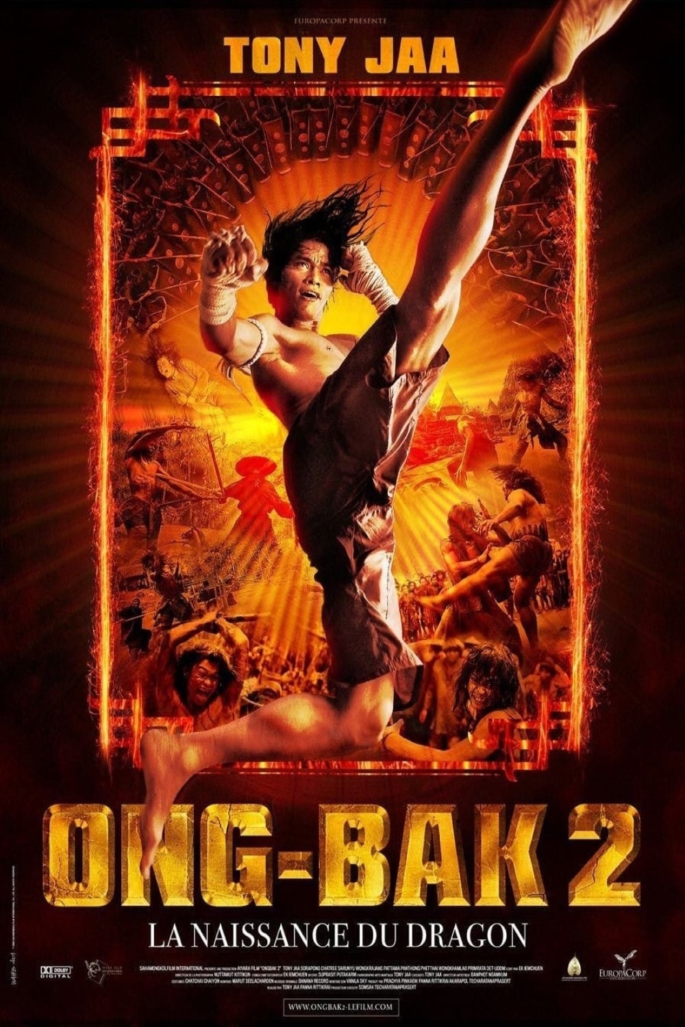 Affiche du film Ong-Bak 2 : La naissance du dragon poster
