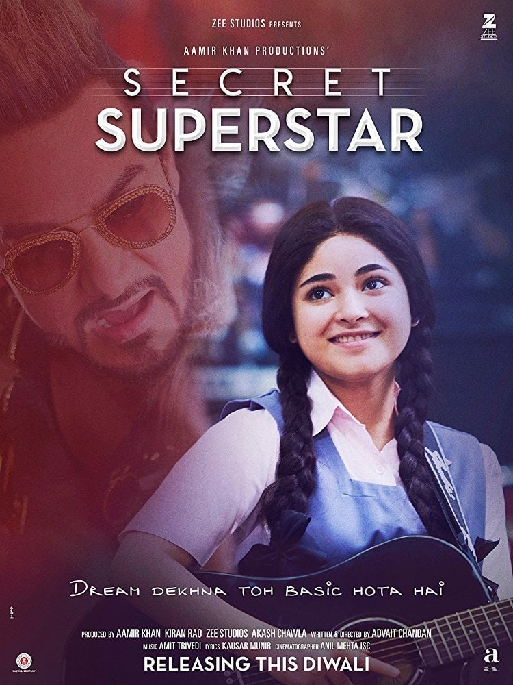 Affiche du film Secret Superstar poster