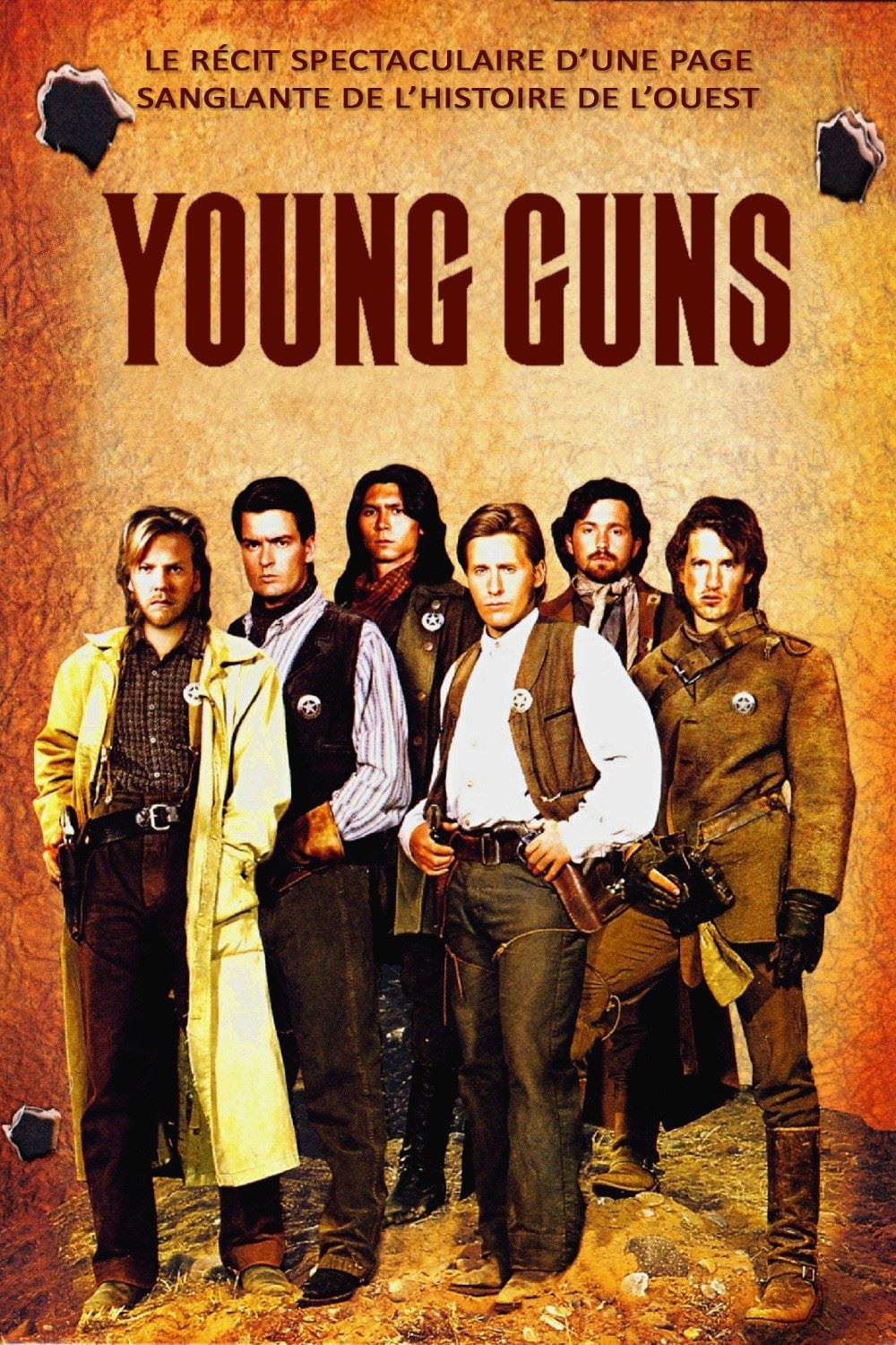 Affiche du film Young Guns poster