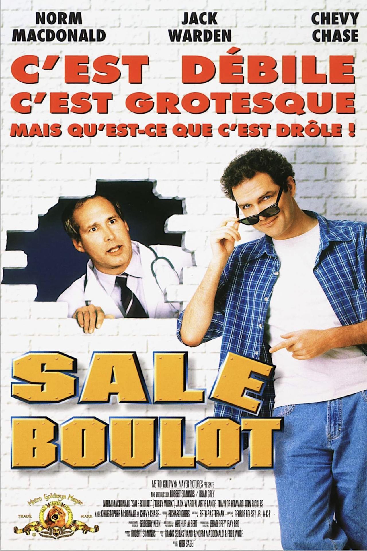 Affiche du film Sale Boulot poster