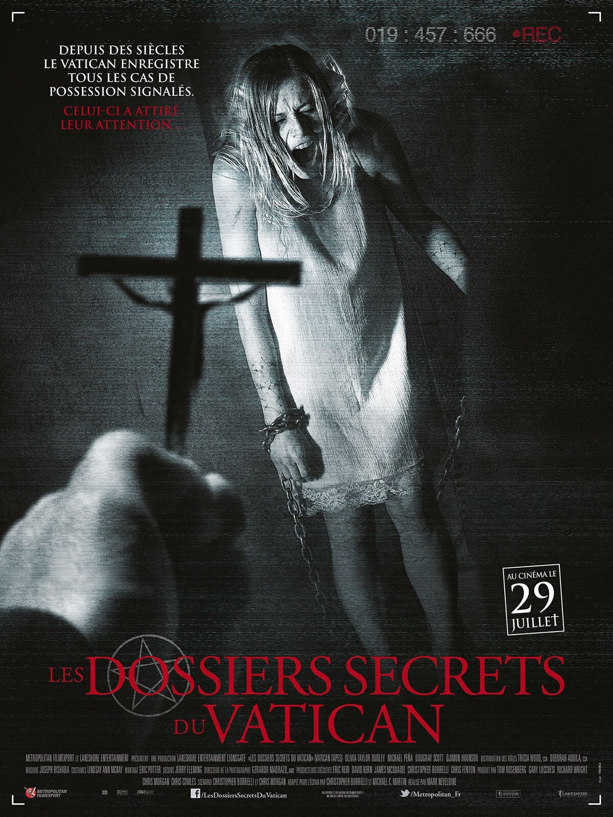 Affiche du film Les Dossiers Secrets du Vatican poster