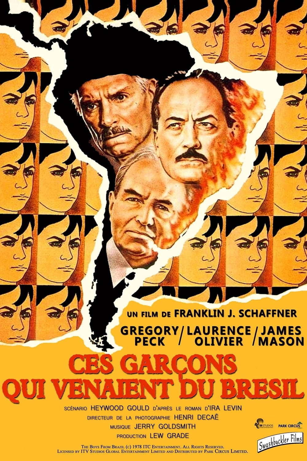 Affiche du film Ces garçons qui venaient du Brésil poster