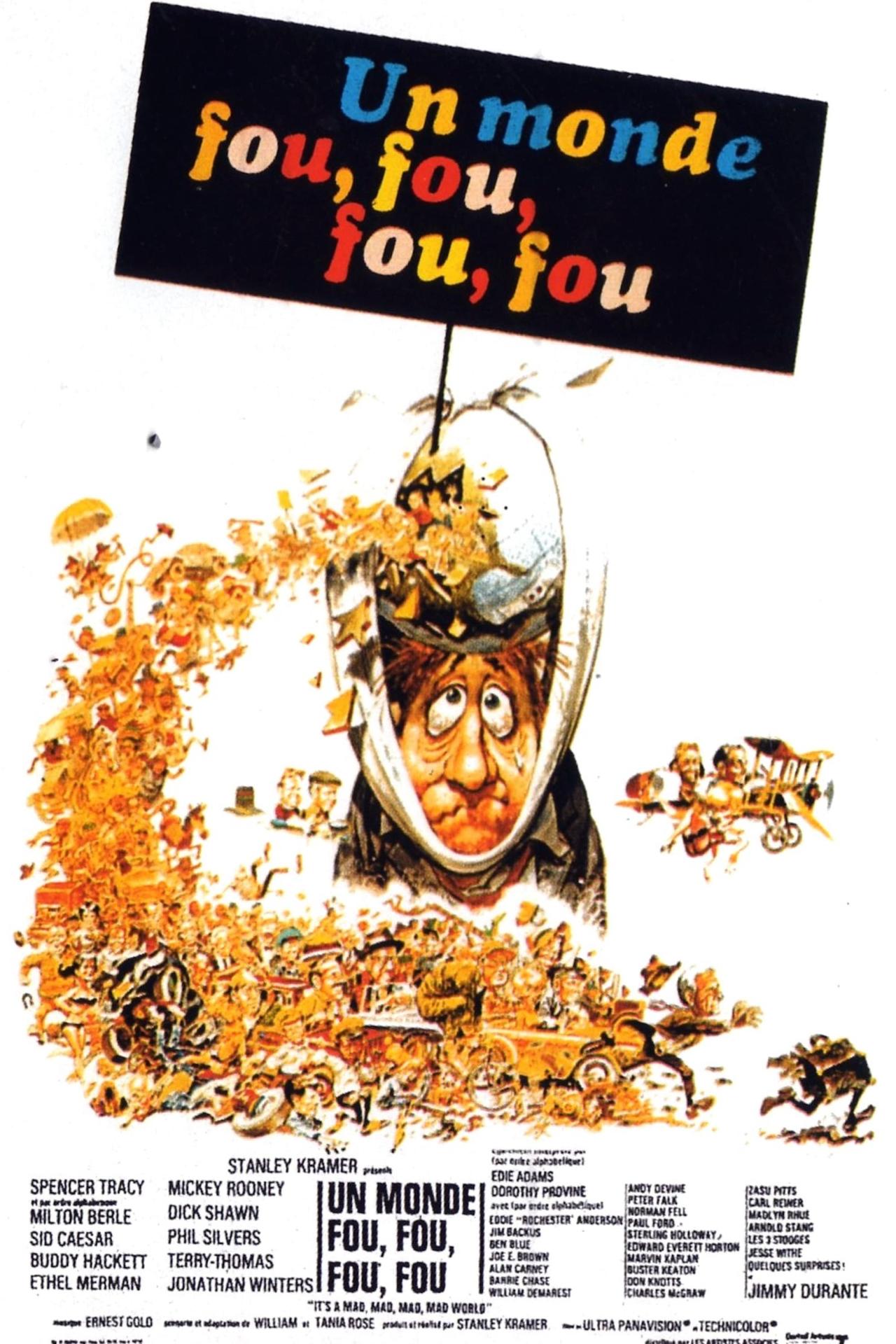 Affiche du film Un monde fou, fou, fou, fou poster