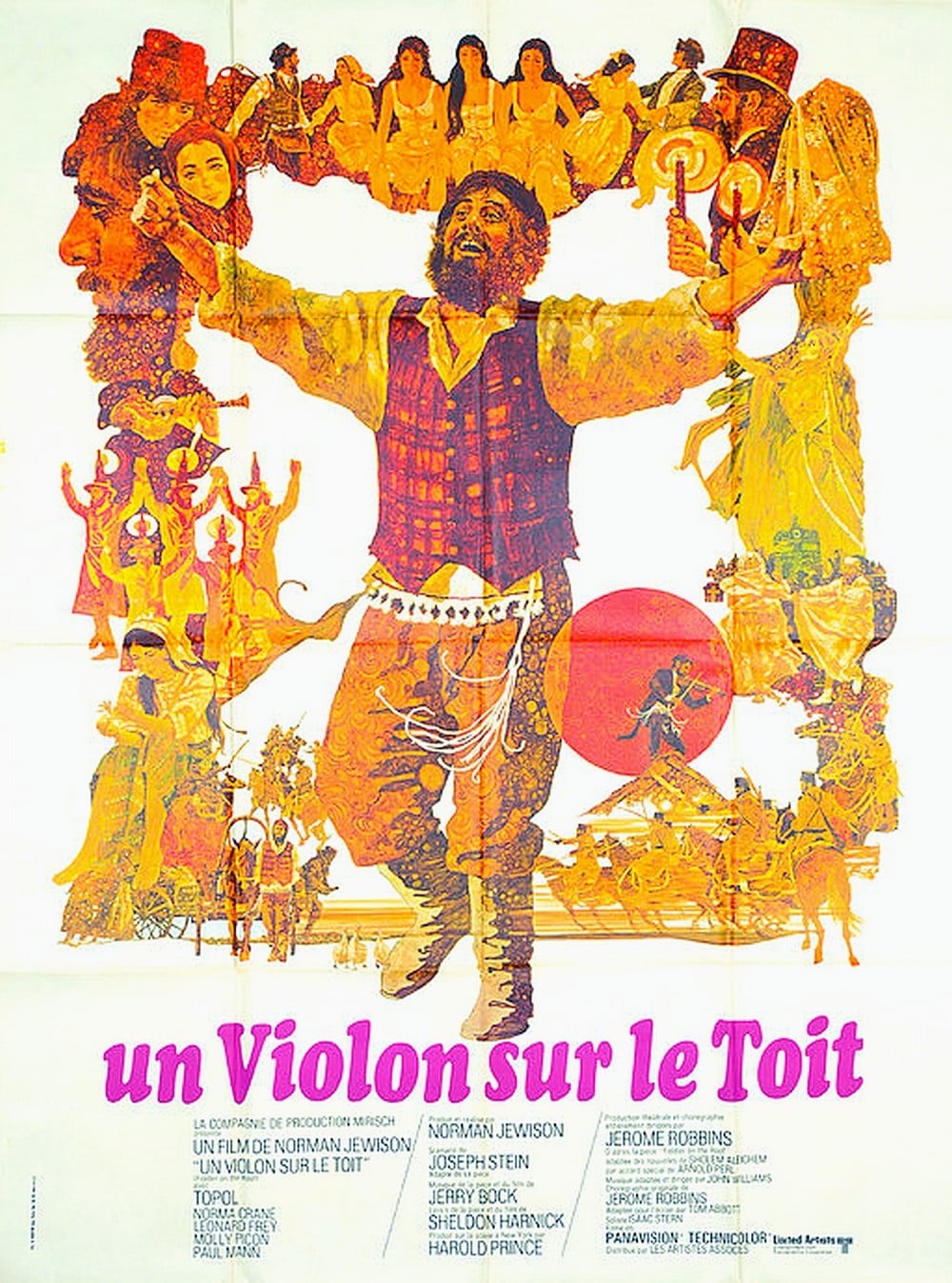 Affiche du film Un violon sur le toit poster