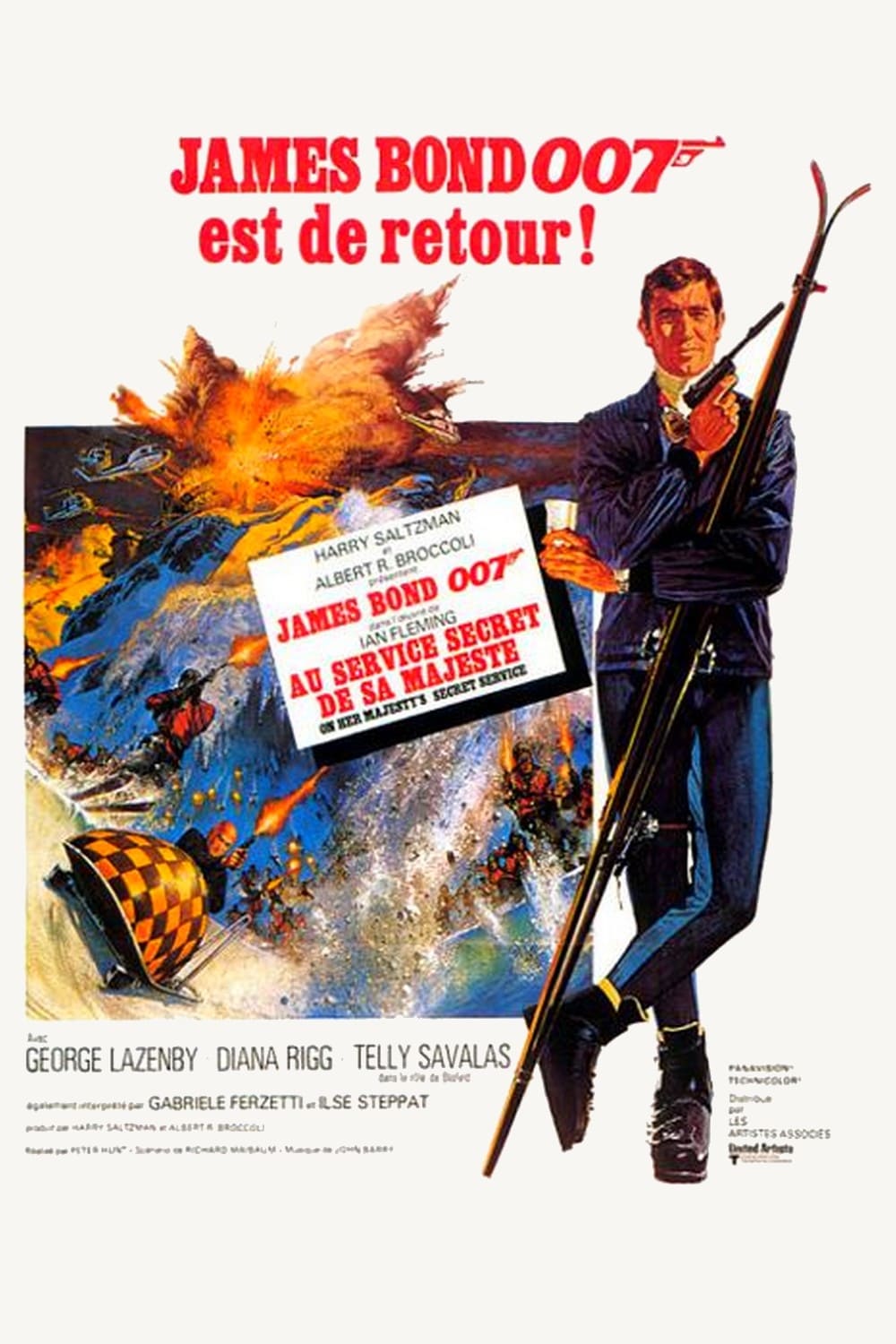 Affiche du film Au service secret de Sa Majesté poster